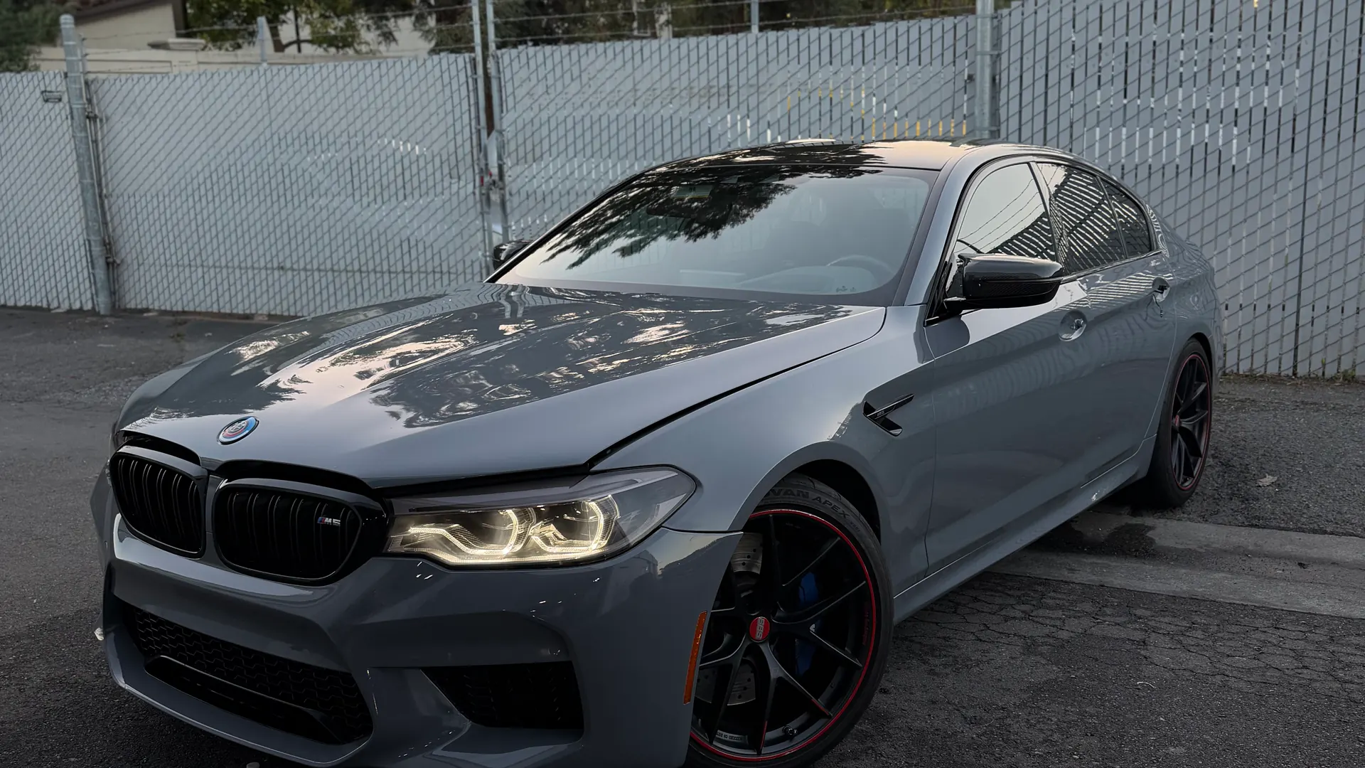 BMW M5 in grey — Oka's Car Care, Mountain View
