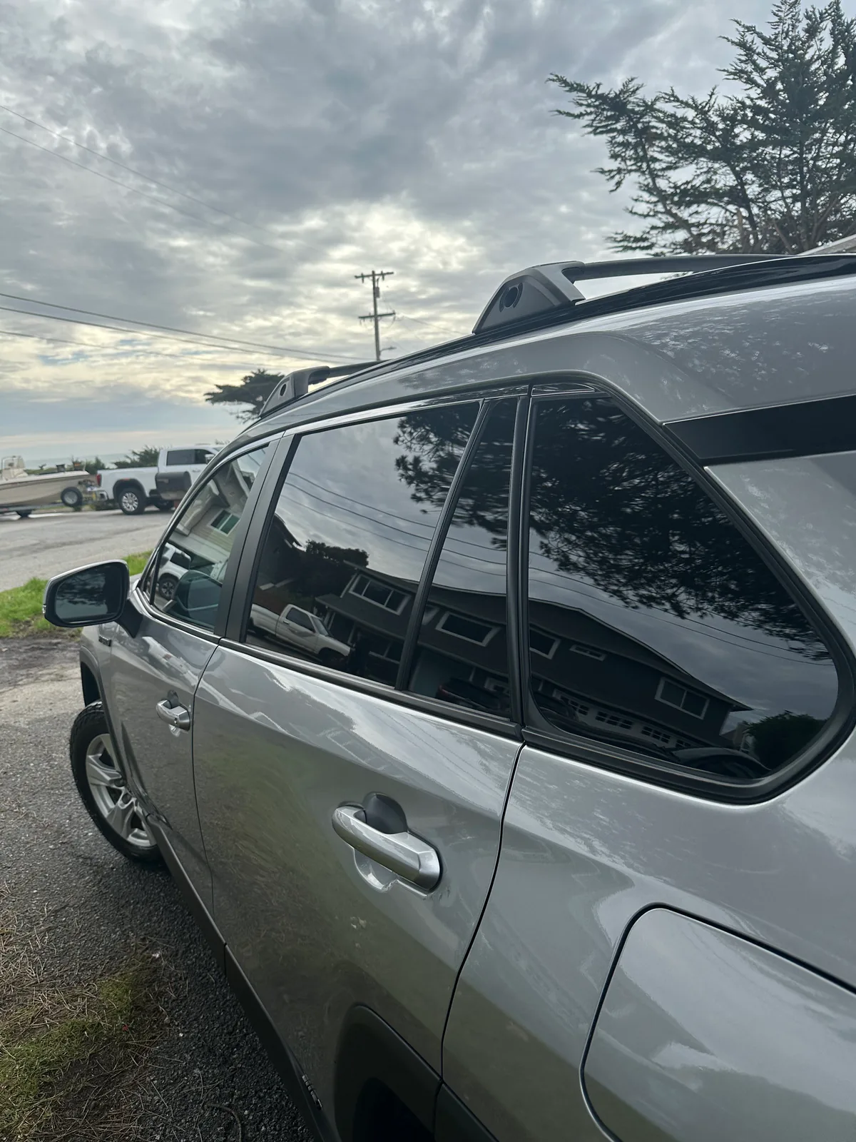 Toyota SUV in silver — Oka's Car Care, Mountain View