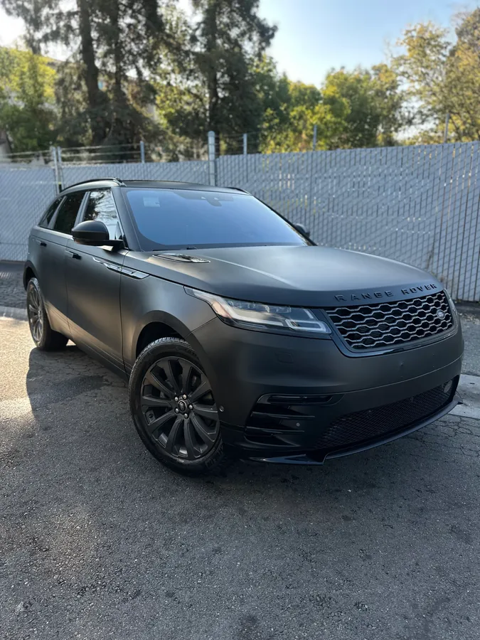 Range Rover Velar in matte grey — Oka's Car Care, Mountain View