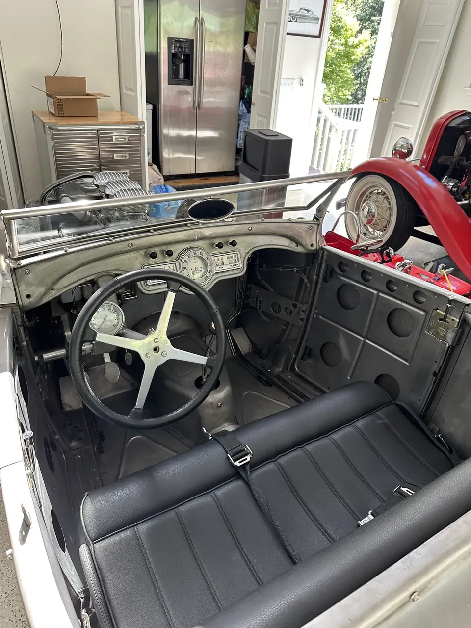 Hot rod roadster interior, detailing gallery, Oka's Car Care, Mountain View