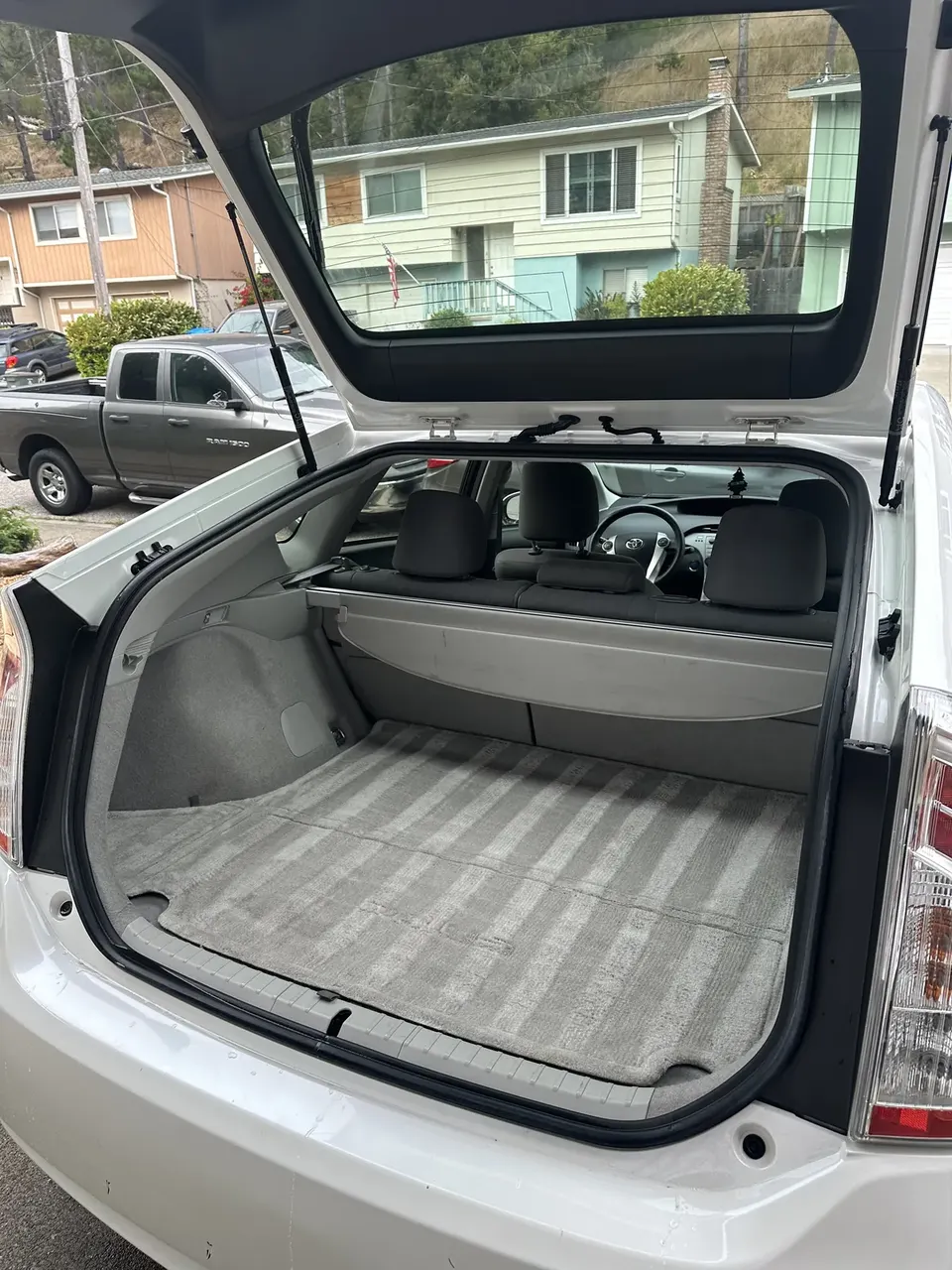 Toyota Prius cargo area, detailing gallery, Oka's Car Care, Mountain View